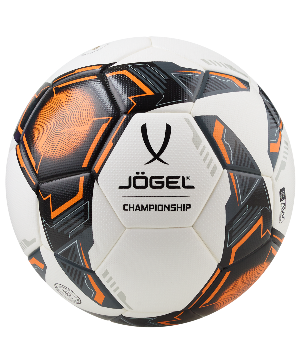 Мяч футбольный Championship №5, белый