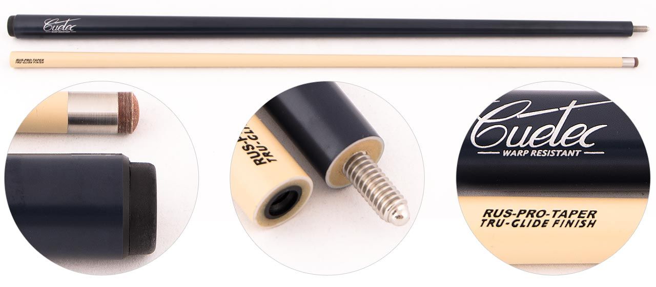 Кий для русского бильярда 2-pc «Cuetec Economy» (синий)