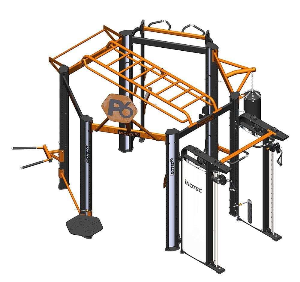 Профессиональный комплекс для групповых, функциональных, кросфит и workout тренировок Inotec Р6 TOP