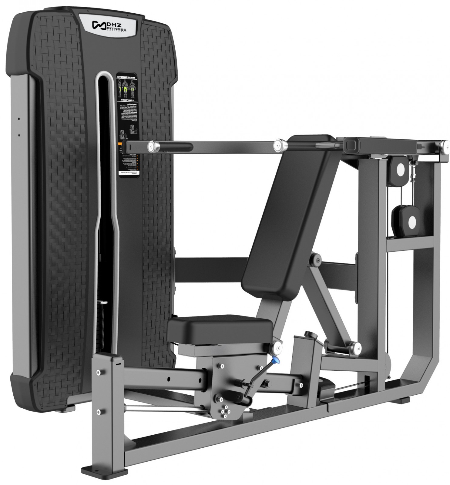 Жим от груди и плеч Стек 110 кг DHZ Style Series Е-4084А — изображение 2