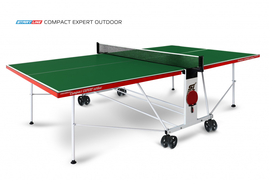 Теннисный стол Compact Expert Outdoor green START LINE