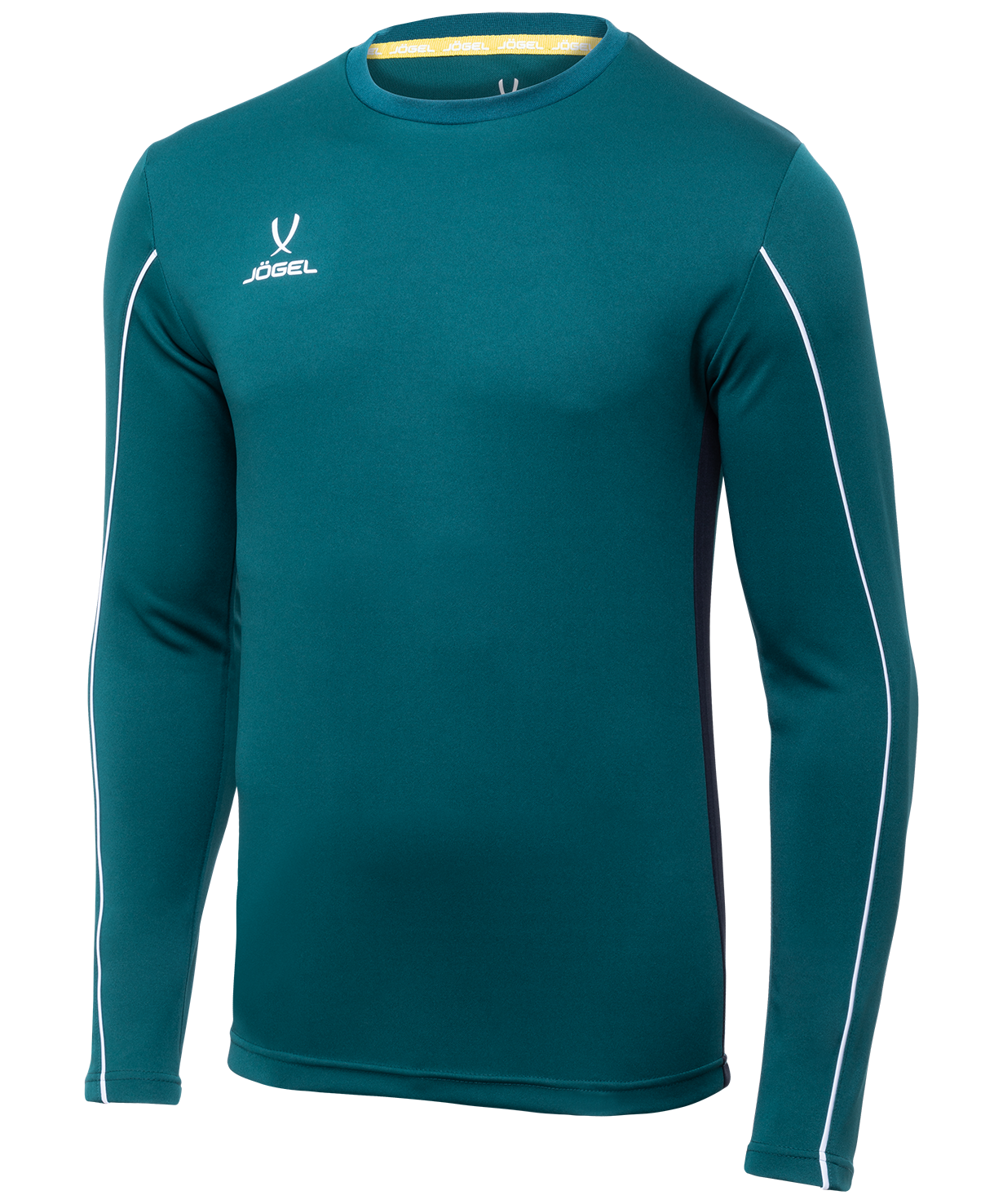 Футболка вратарская CAMP GK Padded LS JGT-1600-391-K, зеленый/черный/белый, детская
