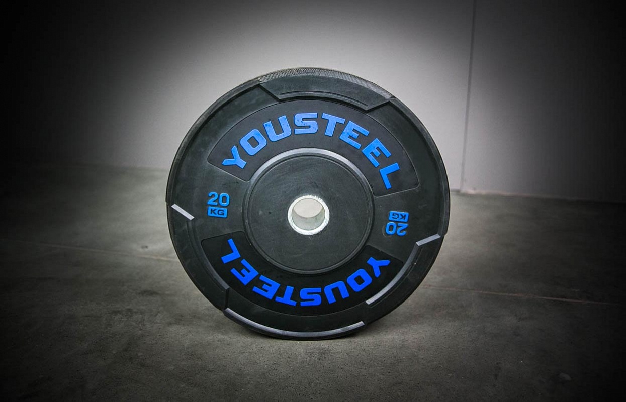 Диск тренировочный для кроссфита 20 кг HARD YOUSTEEL