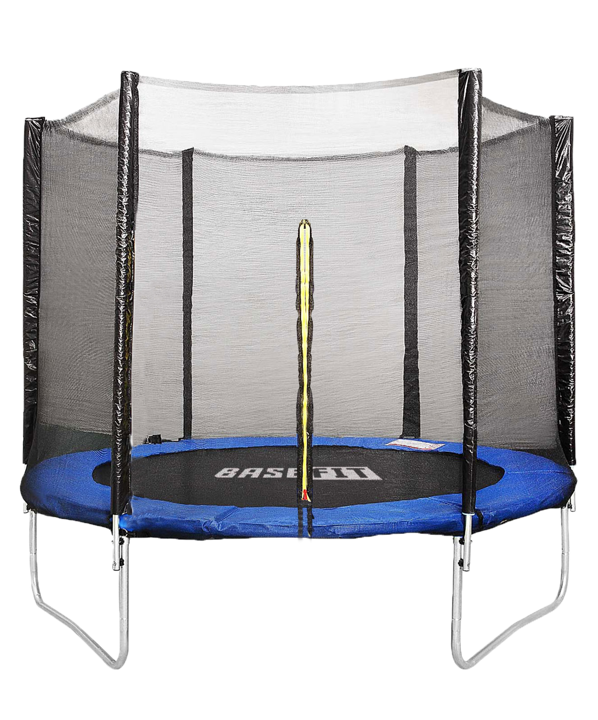 Батут c сеткой BASEFIT TR-201 183 см, синий