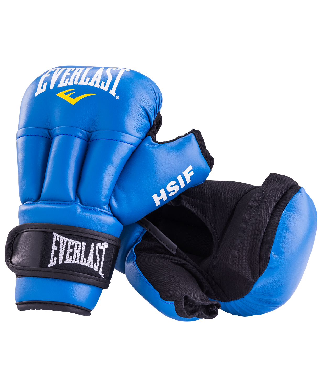 Перчатки для рукопашного боя HSIF RF3210, 10oz, к/з, синий