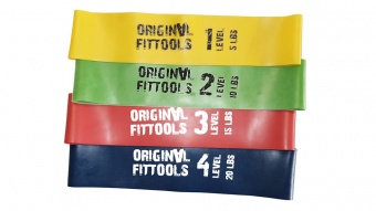 Набор мини-эспандеров для фитнеса ORIGINAL FITTOOLS — изображение 3