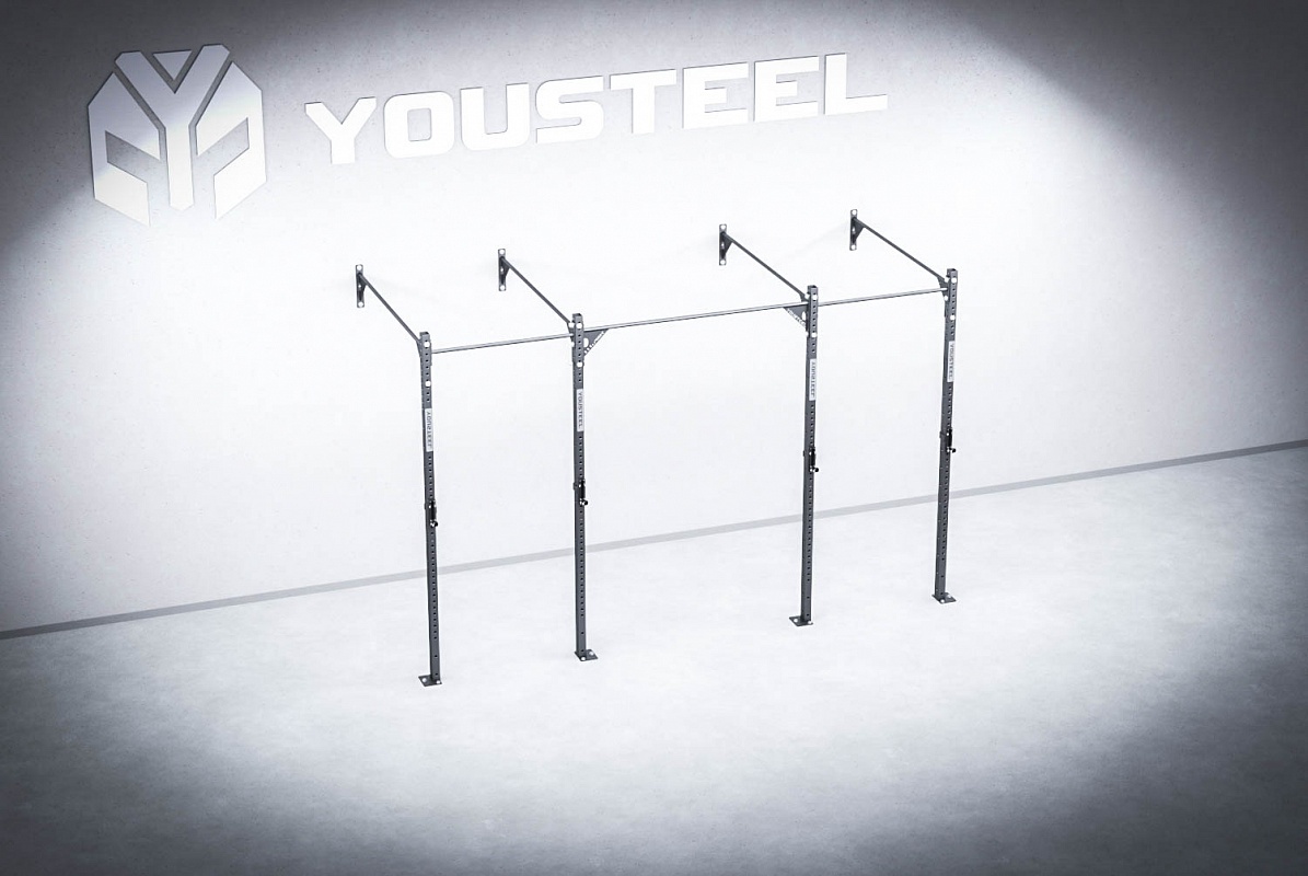 Функциональная рама для кроссфита пристенная YOUSTEEL СТ-4000-1800-2