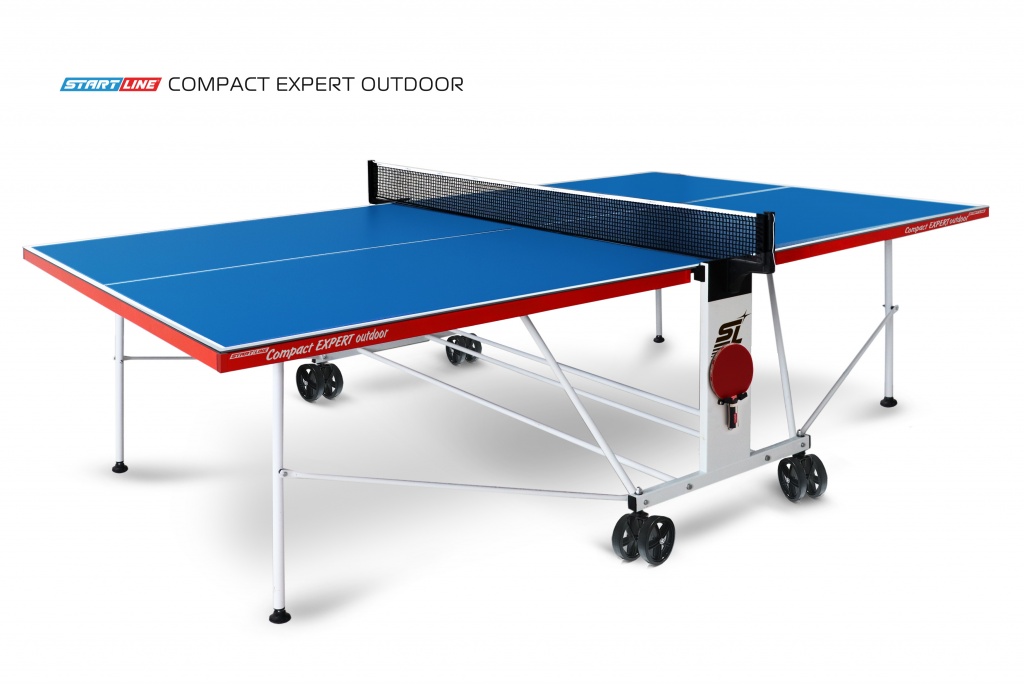 Теннисный стол Compact Expert Outdoor blue START LINE — изображение 9