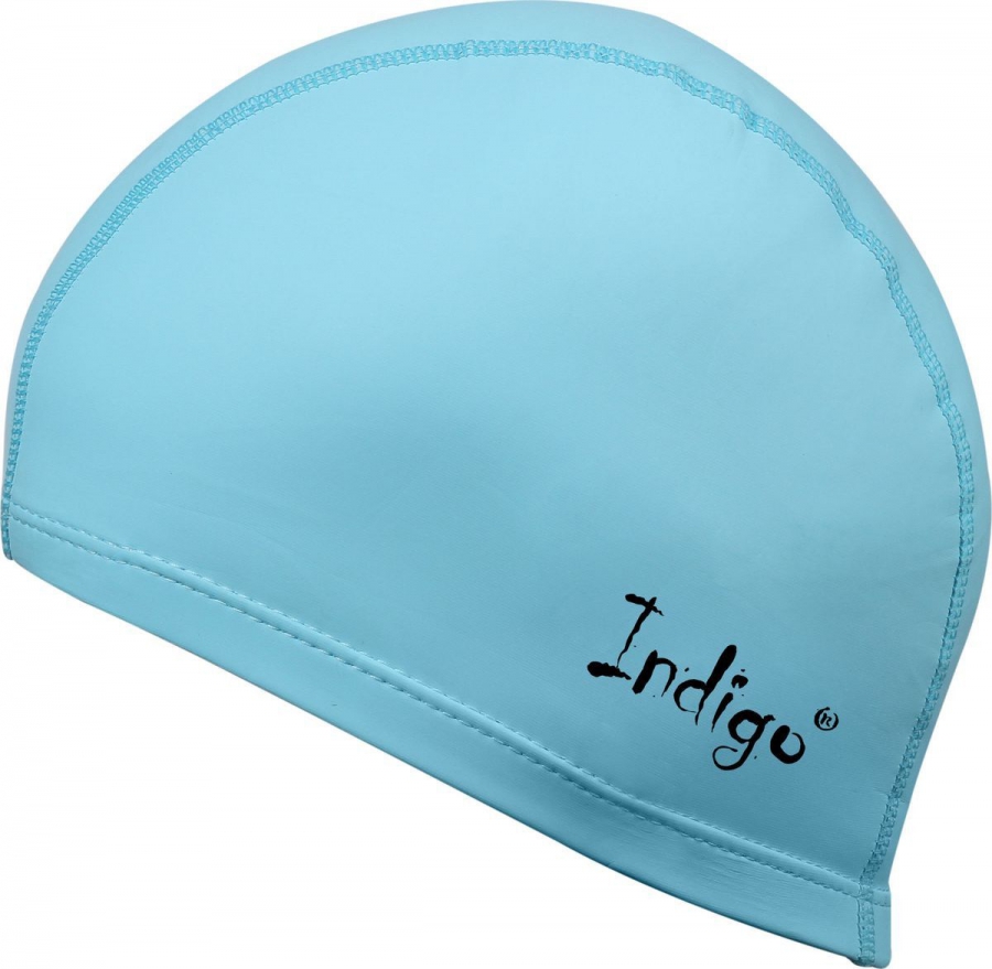 Шапочка для плавания с пропиткой Indigo цв.голубой голубой — изображение 2