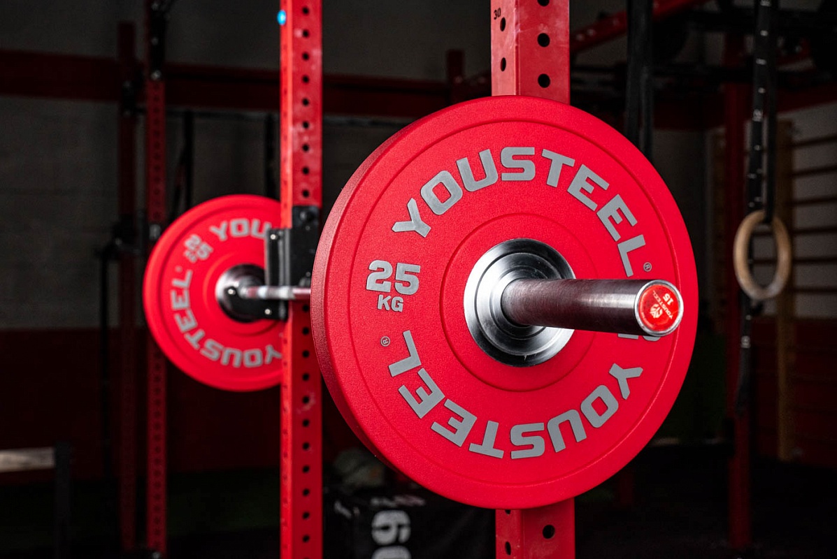 Диск PU, полиуретановый 25 кг YOUSTEEL