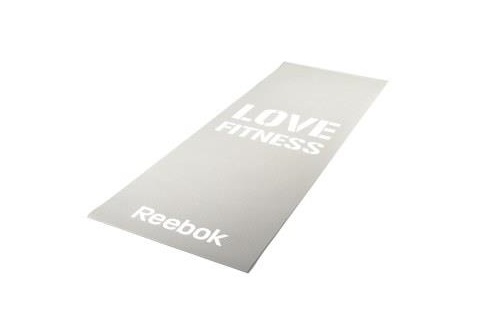 Коврик для йоги тонкий Love(серый) RAMT-11024GRL