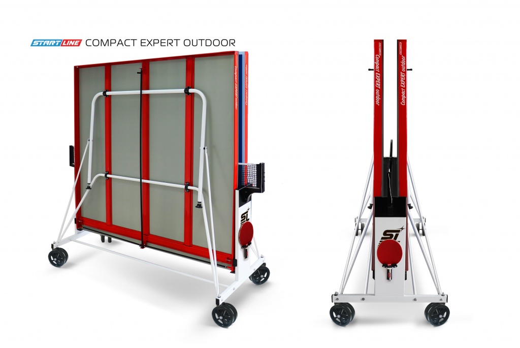 Теннисный стол Compact Expert Outdoor blue START LINE — изображение 3