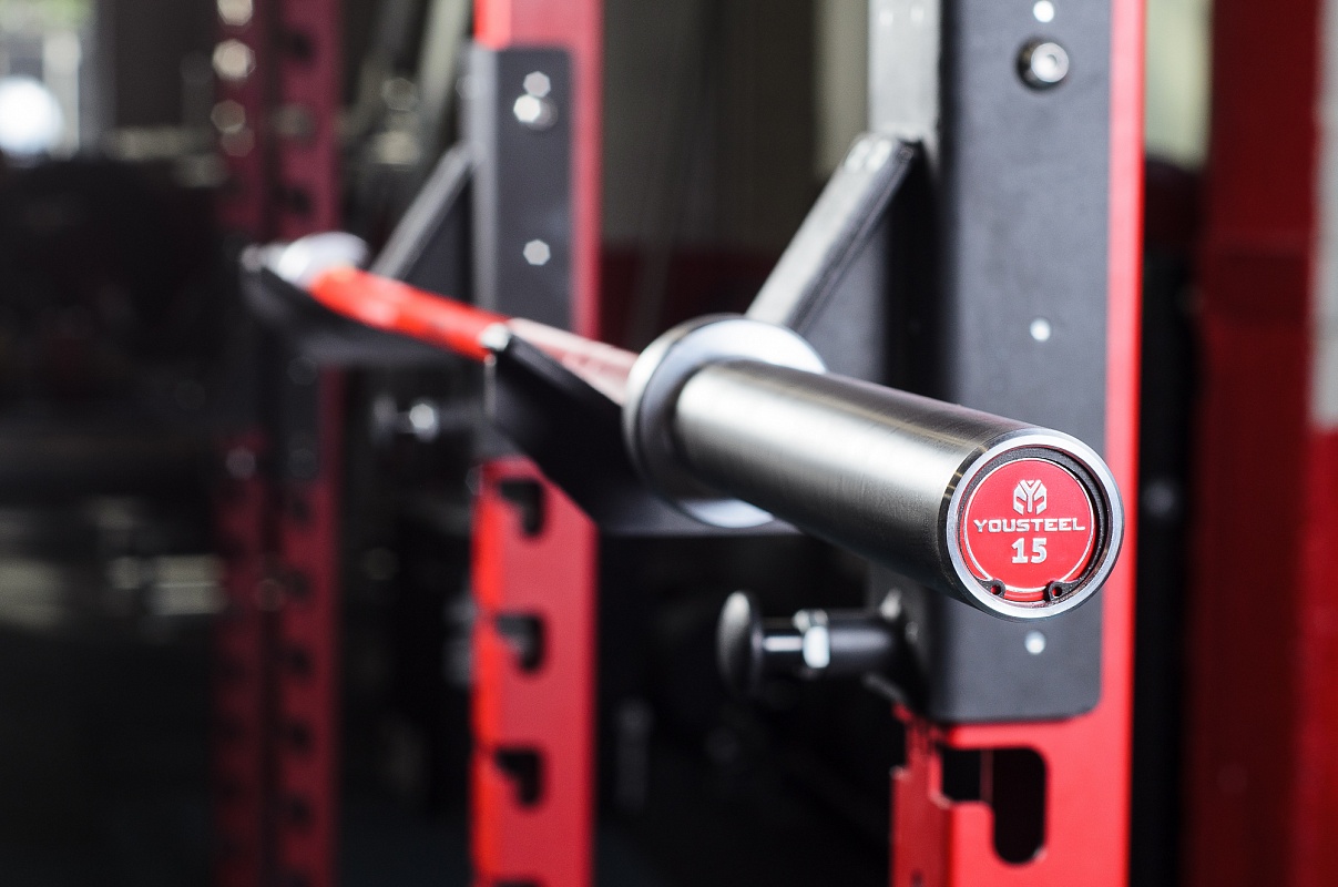 Гриф CrossTraining bar XF-15 RED - CHROME YOUSTEEL