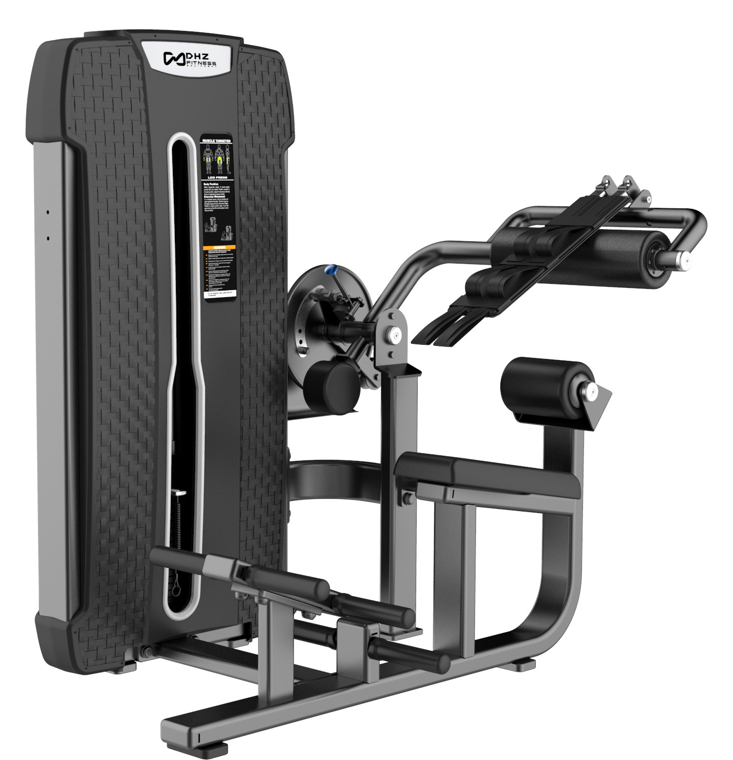 Пресс машина/разгибание спины Стек 94 кг DHZ Style Pro-Series Е-4088