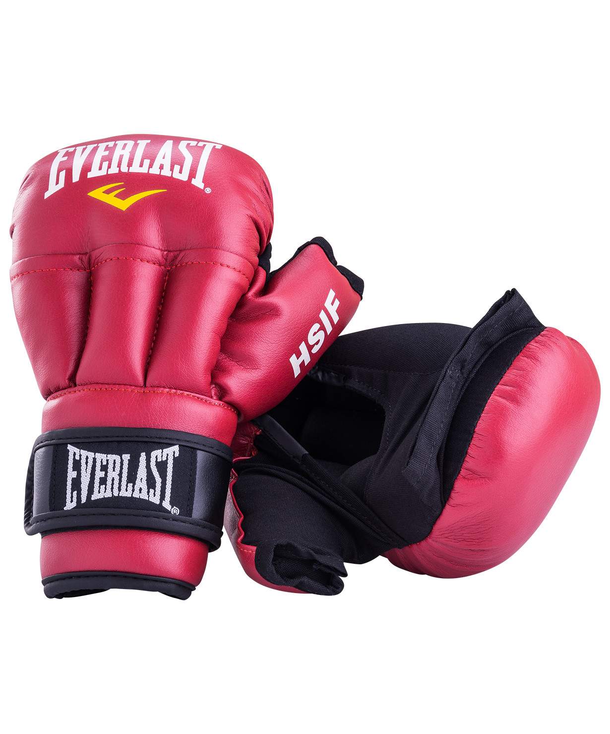 Перчатки для рукопашного боя HSIF RF3106, 6oz, к/з, красный