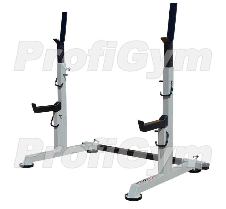 Стойка телескопическая со страховочными упорами Profigym СК-0120-H