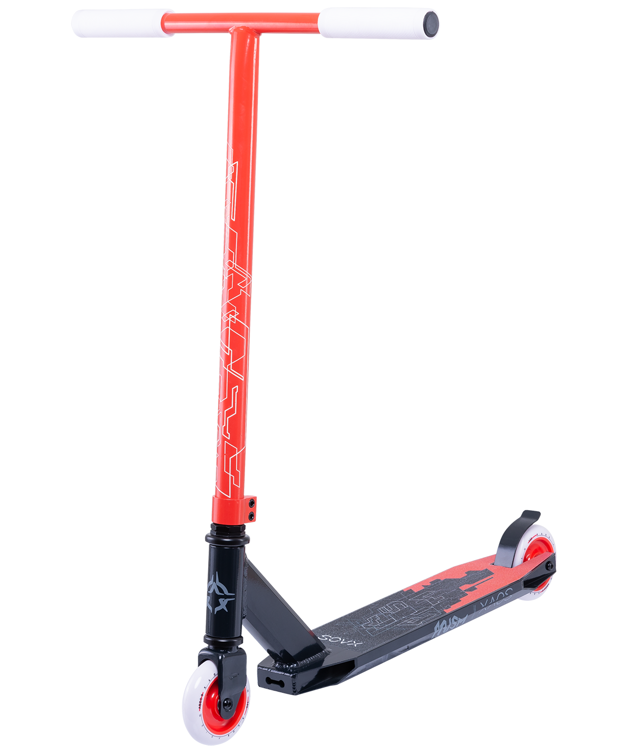 Самокат трюковый Prism Red 100 мм
