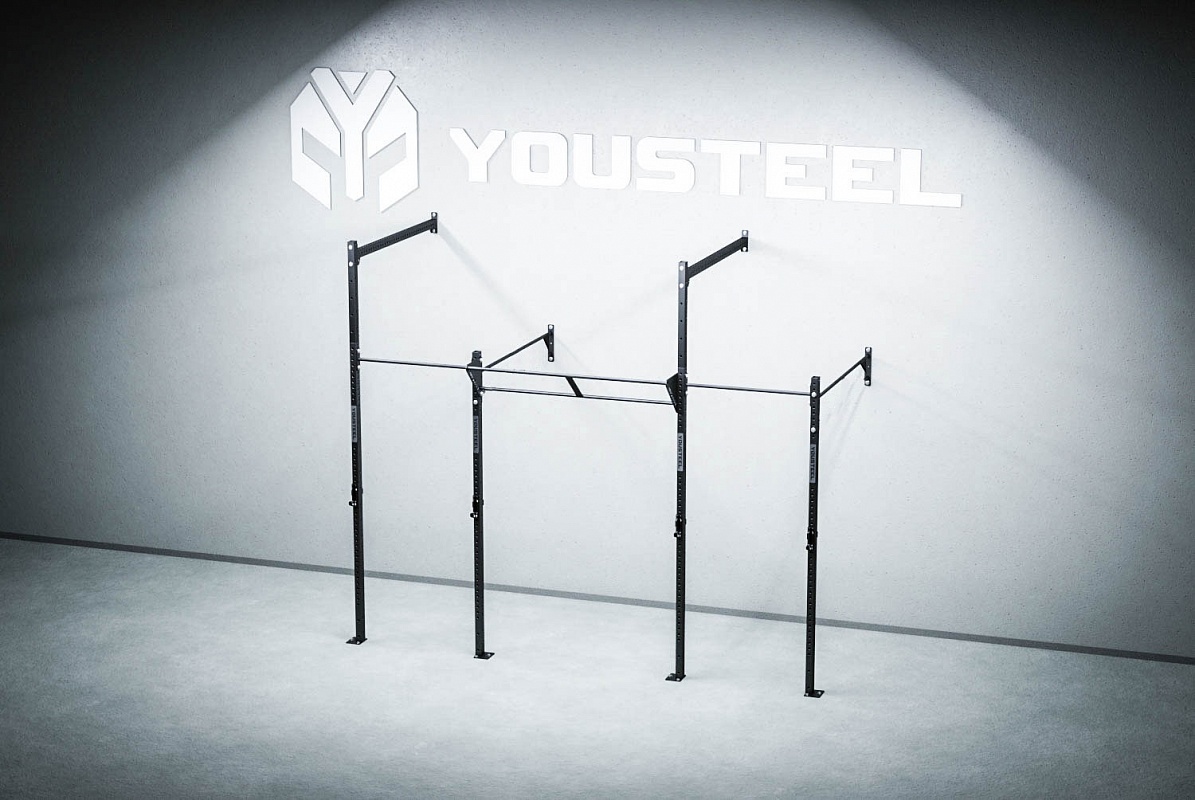 Функциональная рама для кроссфита пристенная YOUSTEEL СТ-4000-1800-1