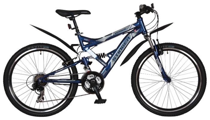 Велосипед Stinger 24" versus sx100 синий 21ск, р.16"
