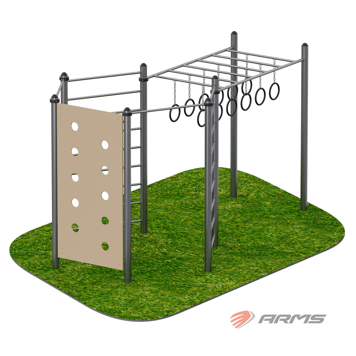 Спортивный комплекс шестигранный ARWOK222