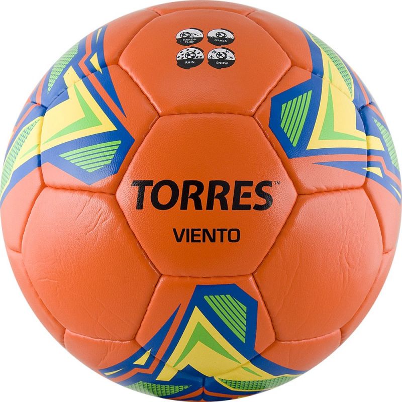 Мяч футбольный TORRES Viento Orange цв.оранжевый р.5 — изображение 2