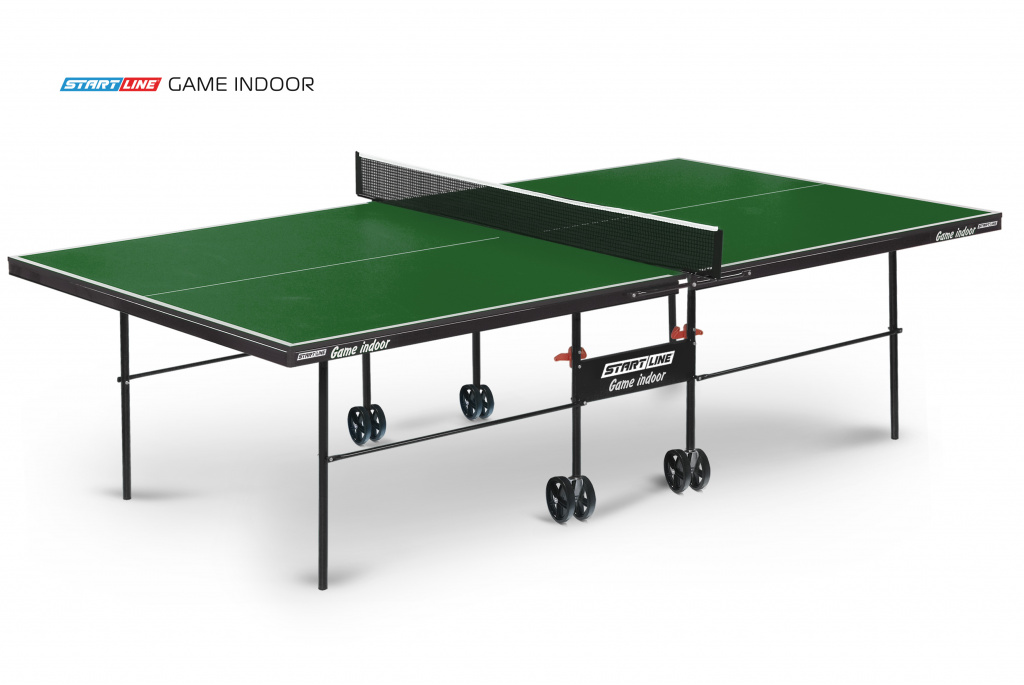 Теннисный стол Game Indoor green START LINE