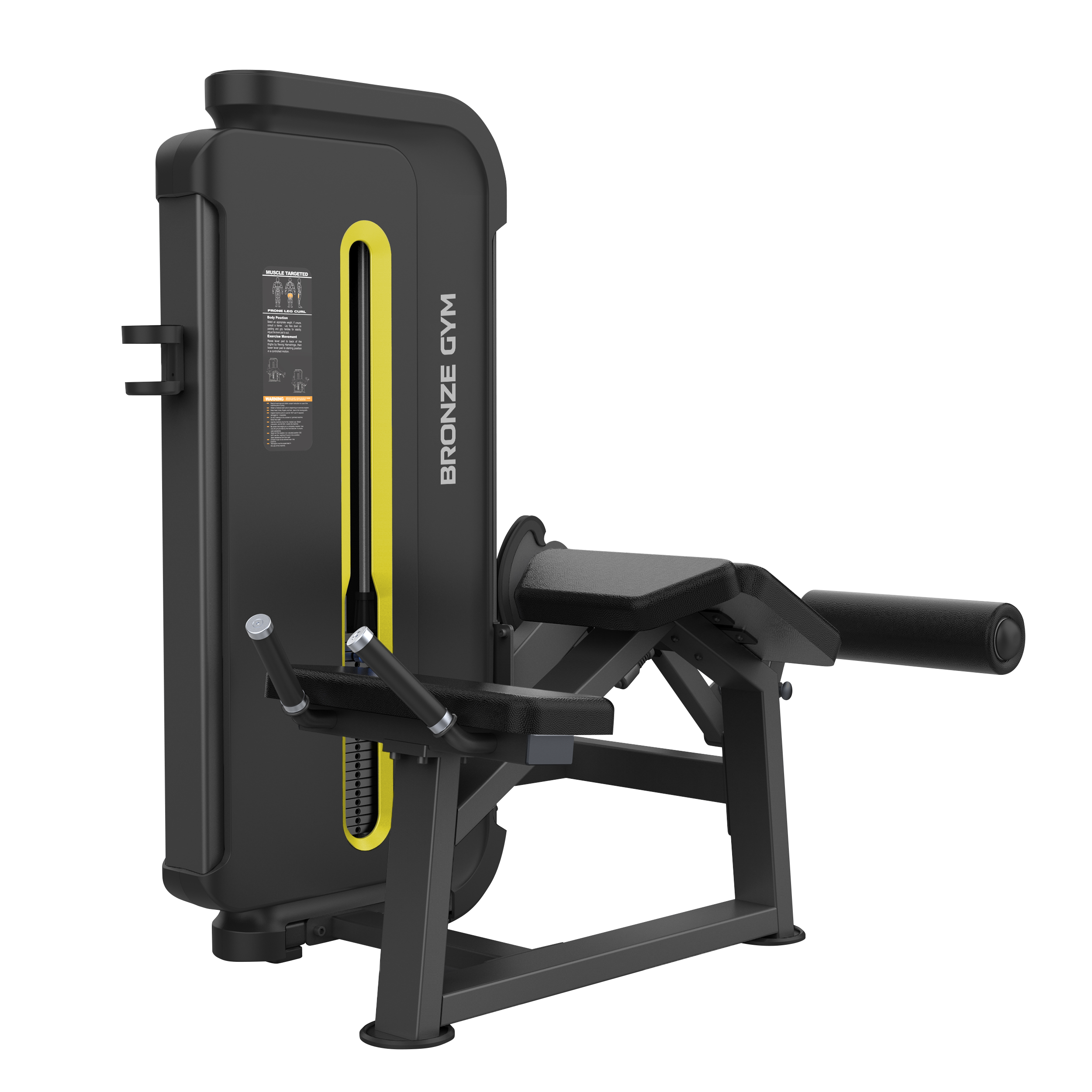 Сгибание ног лежа профессиональное BRONZE GYM BW-3001