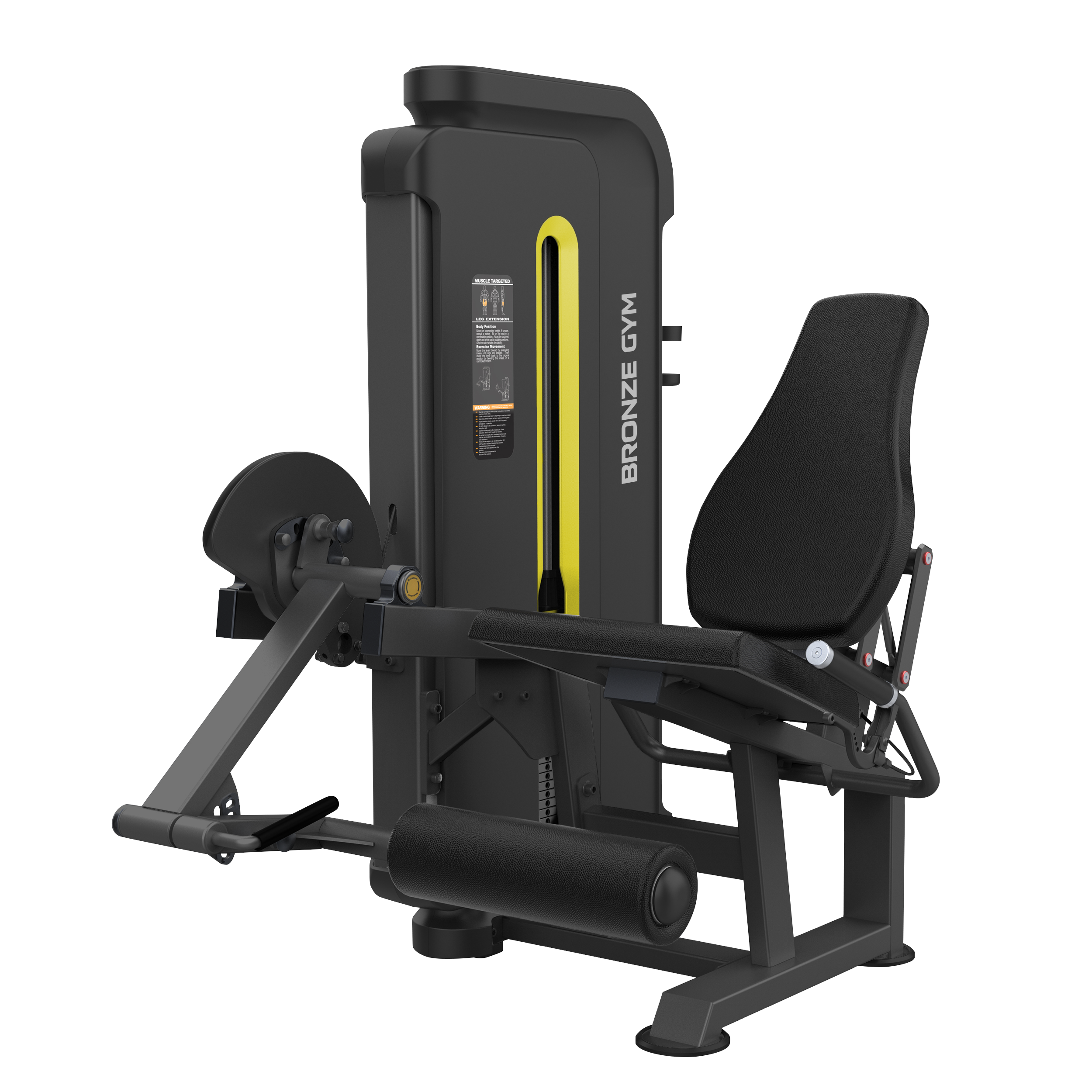 Разгибание ног сидя профессиональный BRONZE GYM BW-3002