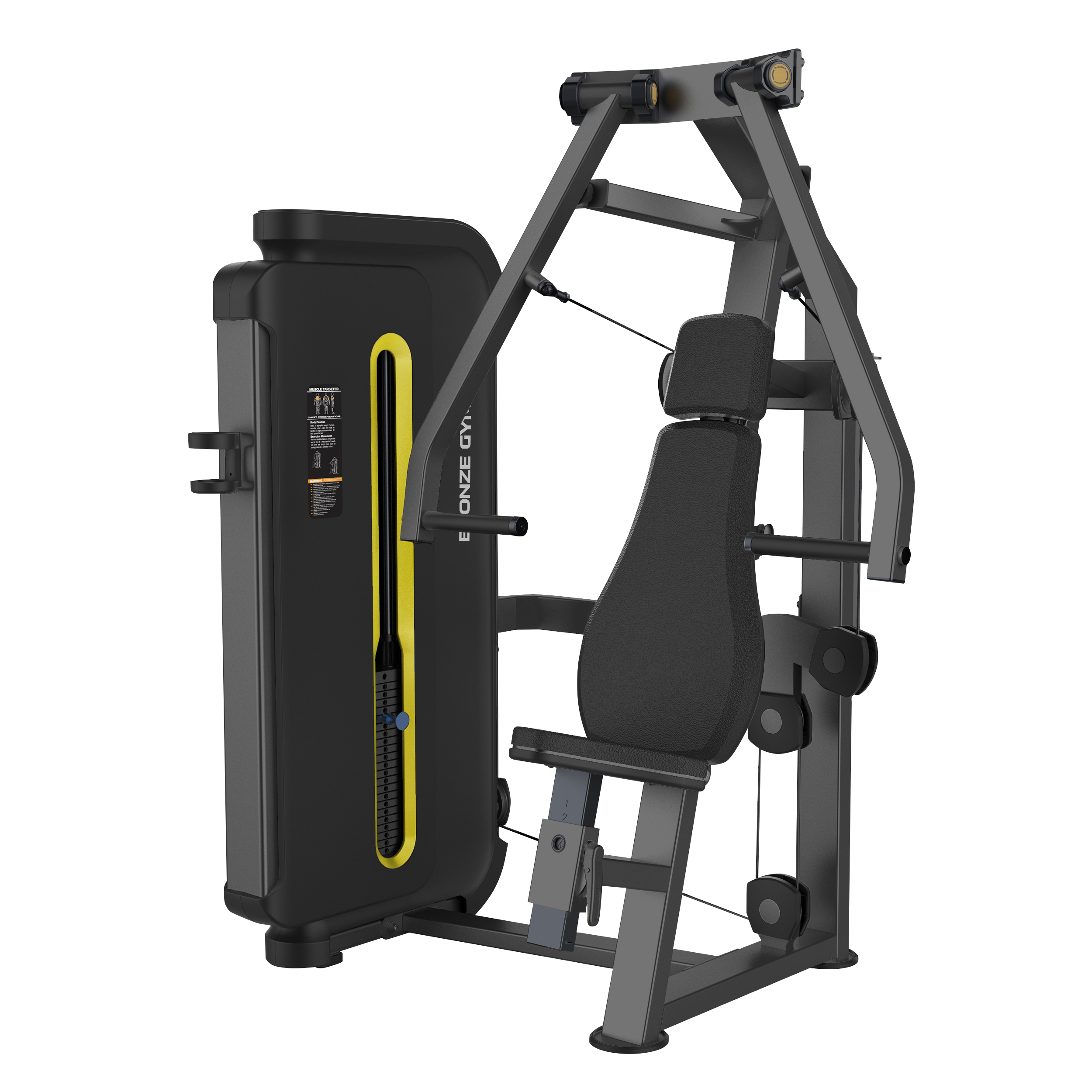 Жим от груди профессиональный BRONZE GYM BW-3008