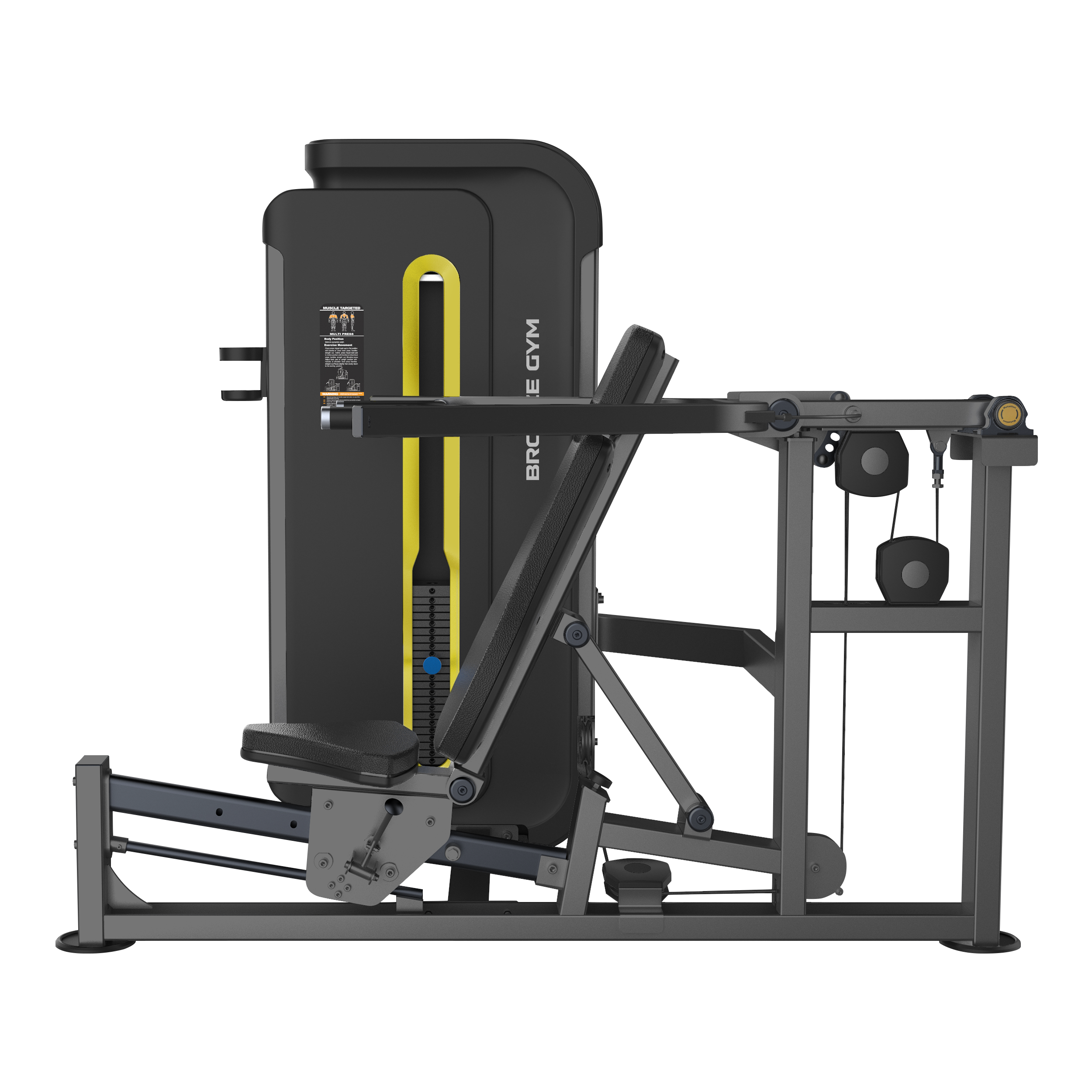 Жим от груди профессиональная BRONZE GYM BW-3084