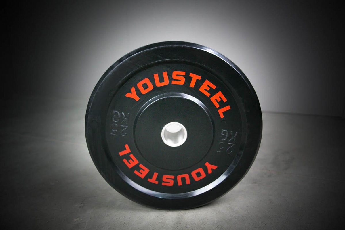 Диск тренировочный для кроссфита 25 кг SOFT YOUSTEEL