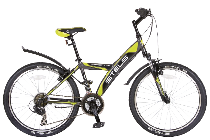 Велосипед Stels Navigator 410 man сер.-оранж.-черн. р.15"