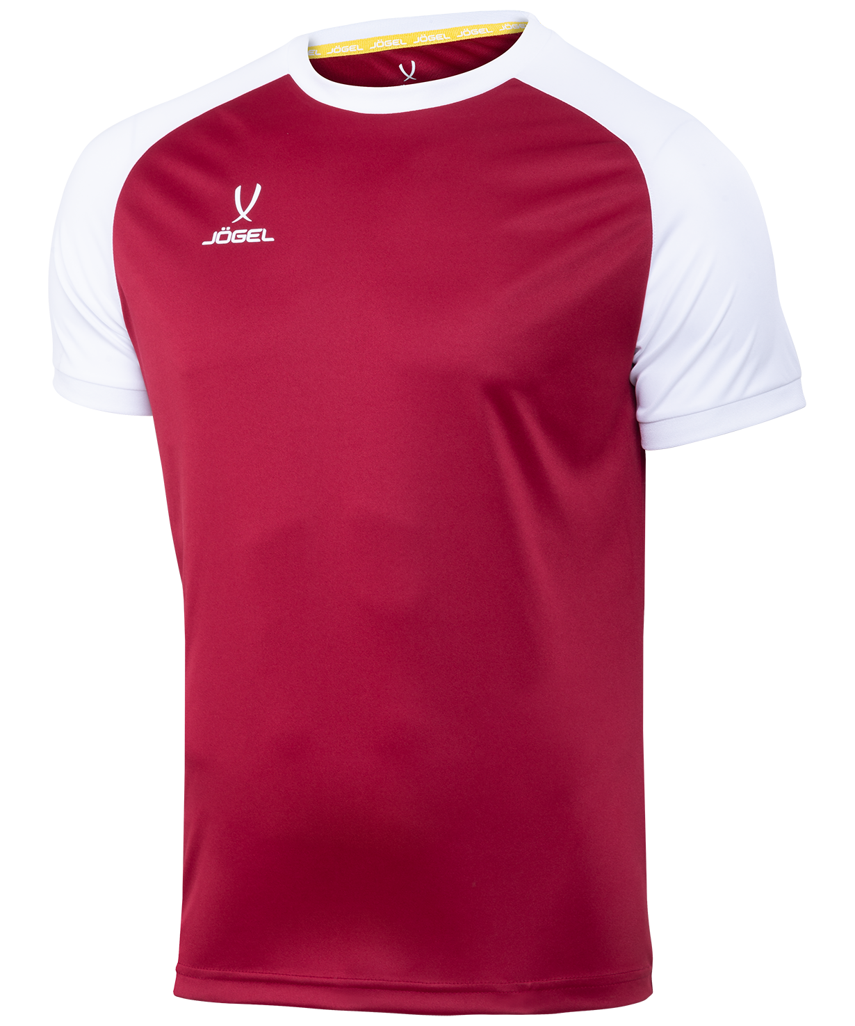 Футболка футбольная CAMP Reglan JFT-1021-G1, гранатовый/белый