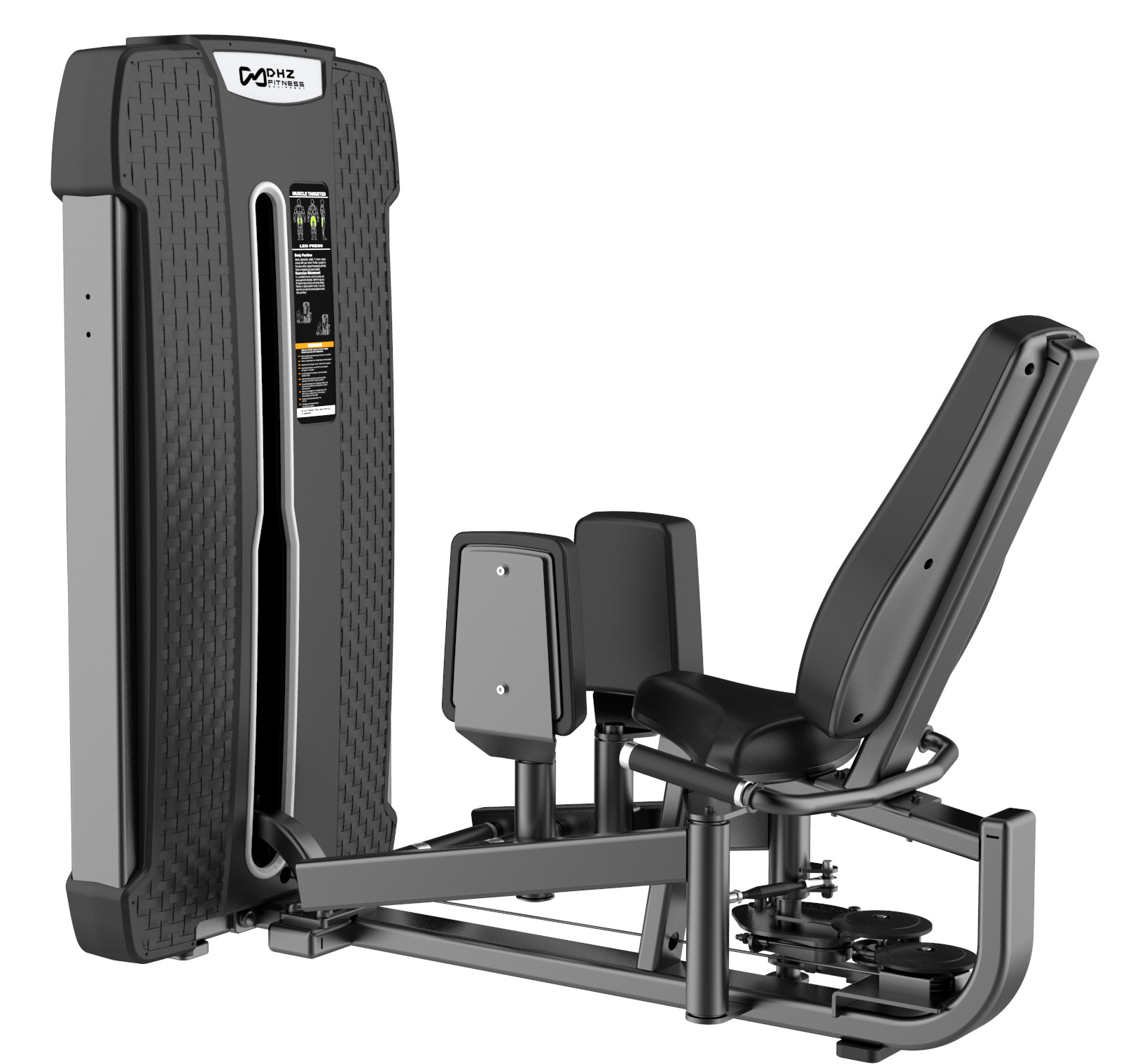Сведение/Разведение ног сидя Стек 95 кг DHZ Style Pro-Series Е-4089