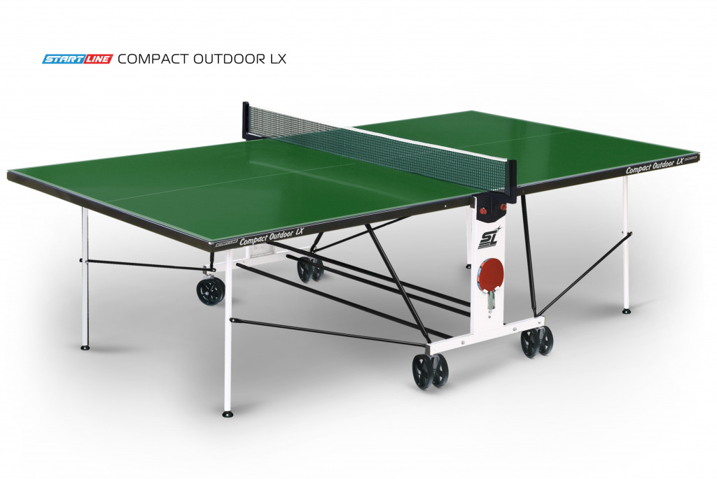 Теннисный стол Compact Outdoor LX green START LINE