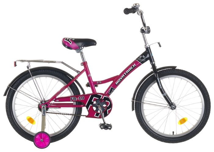 Велосипед novatrack fr-10 фиолетовый