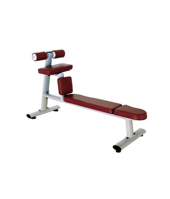 BRONZE GYM H-035 Скамья для скручиваний горизонтальная (КОРИЧНЕВЫЙ) — изображение 2
