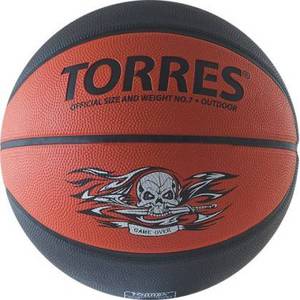 Мяч баск. "torres game over" р.7, резина В00117 — изображение 2