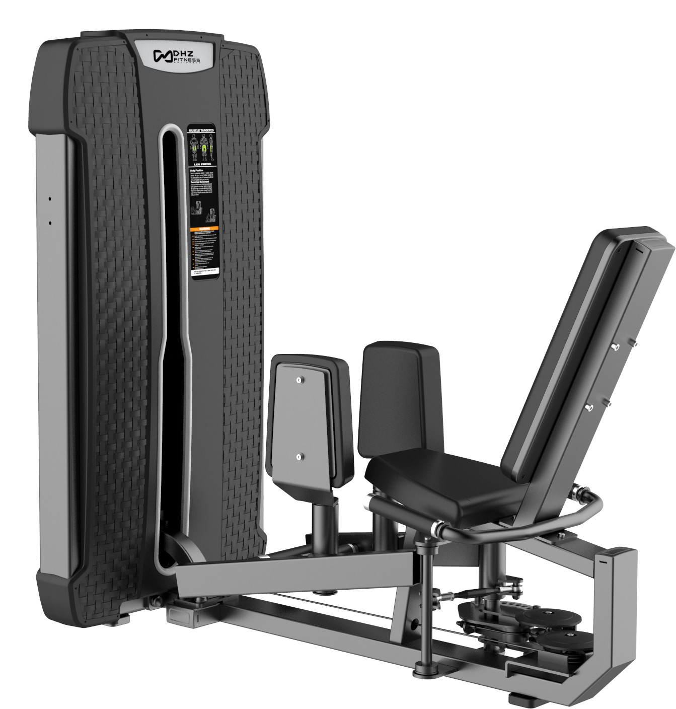 Сведение/Разведение ног сидя Стек 95 кг DHZ Style Series Е-4089А