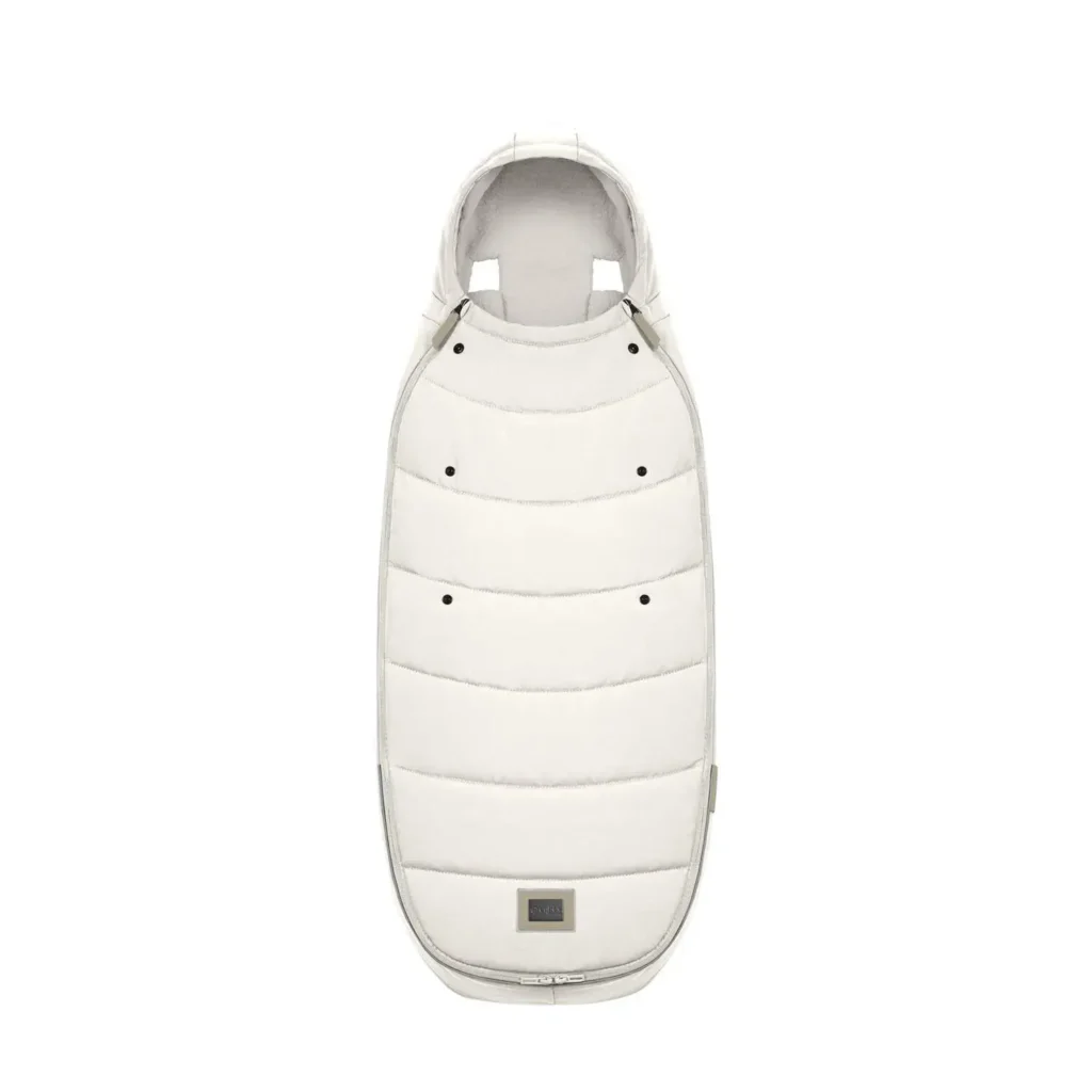 Теплый конверт в коляску Cybex Platinum Footmuff Off White