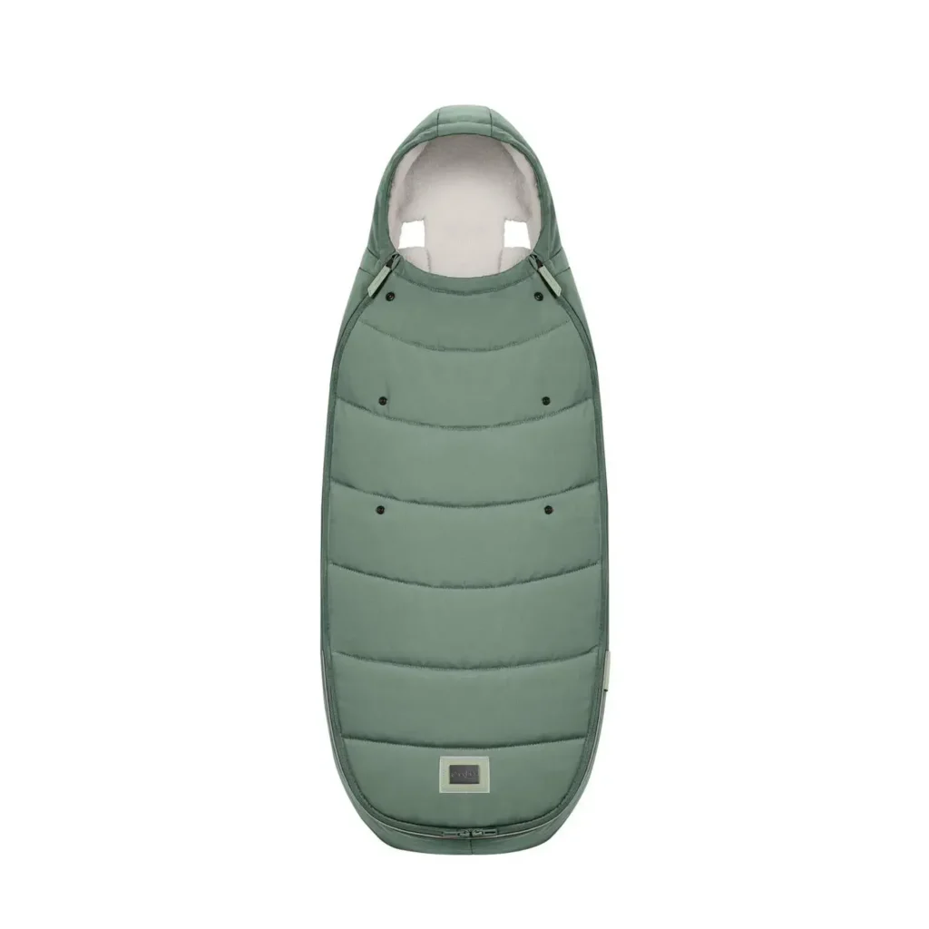 Теплый конверт в коляску Cybex Platinum Footmuff Leaf Green