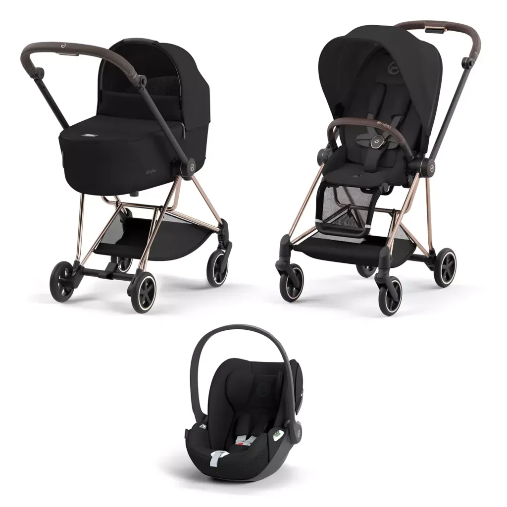 Детская коляска Cybex Mios 3 в 1 Sepia Black Rosegold