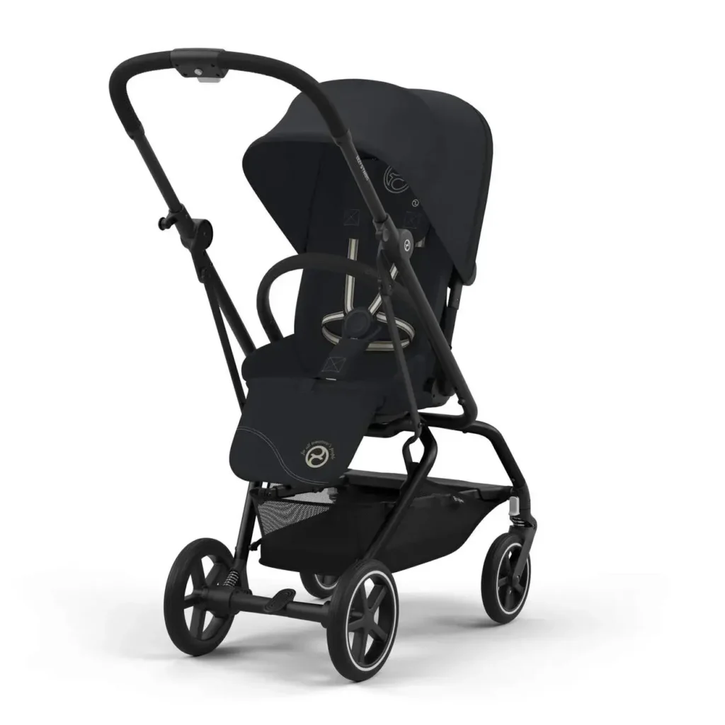 Прогулочная коляска Cybex Eezy S Twist Plus 2 BLK Magic Black