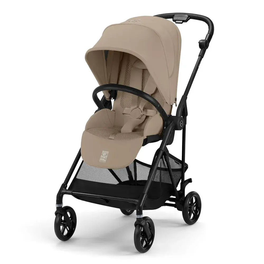 Прогулочная коляска Cybex Melio Carbon Almond Beige