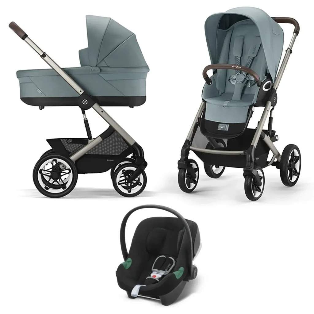 Детская коляска Cybex Talos S Lux 3 в 1 TPE Stormy Blue