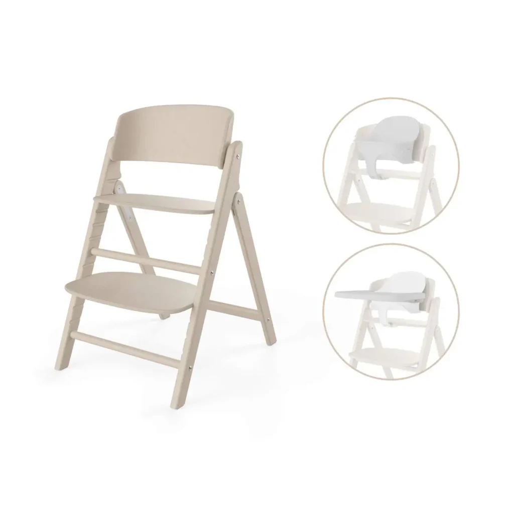 Стульчик Cybex Click & Fold 3-in-1 Set All Natural